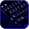 Blue Black Keyboard Theme