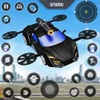 Flying Car Shooting Game: Modern Car Games 2021