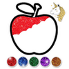 Fruits Coloring Game Drawing Book - Kids Game