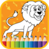 Kids Coloring Book : Cute Animals Coloring Pages