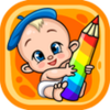 Live coloring pages for children