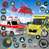 Heli Ambulance Simulator 2020: 3D Flying car games