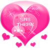 Pink Love Theme GO SMS Pro