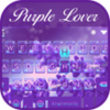 Purple Love Emoji Keyboard
