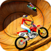Well of Death Bike Stunt Drive